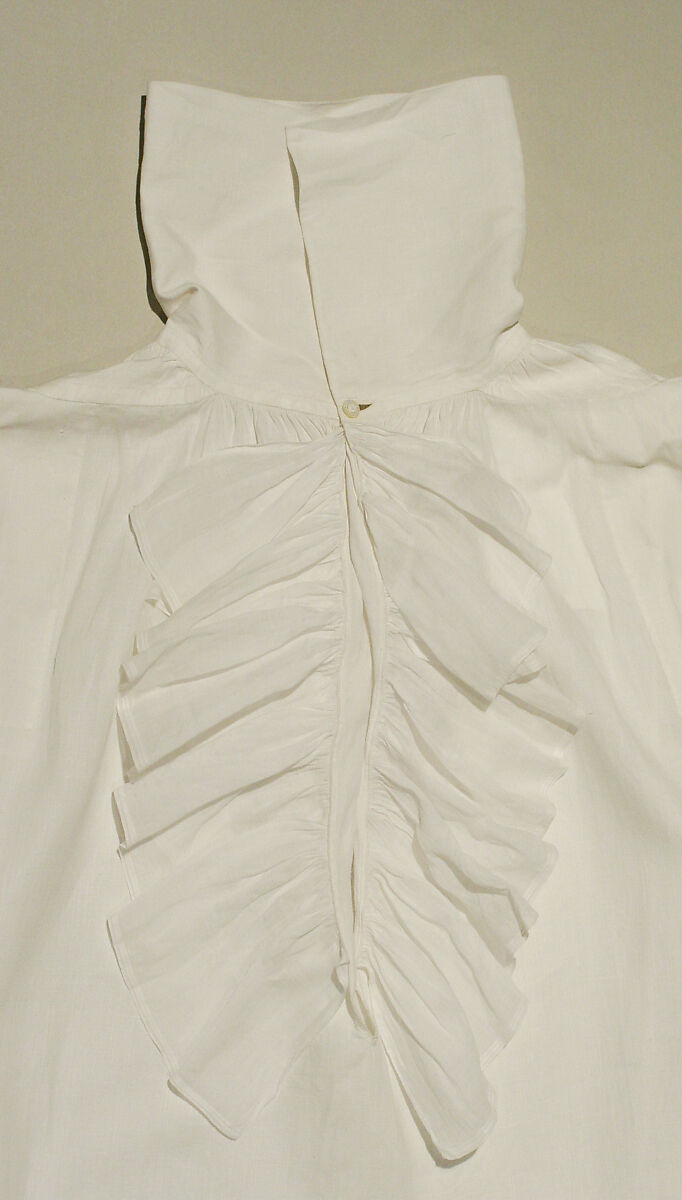 Shirt, linen, French