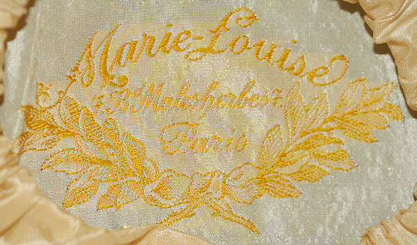 Hat, silk, cotton, French