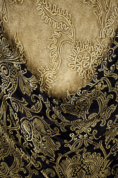Evening cape, Hickson Inc. (American, 1902–1931), silk, metal, fur, American