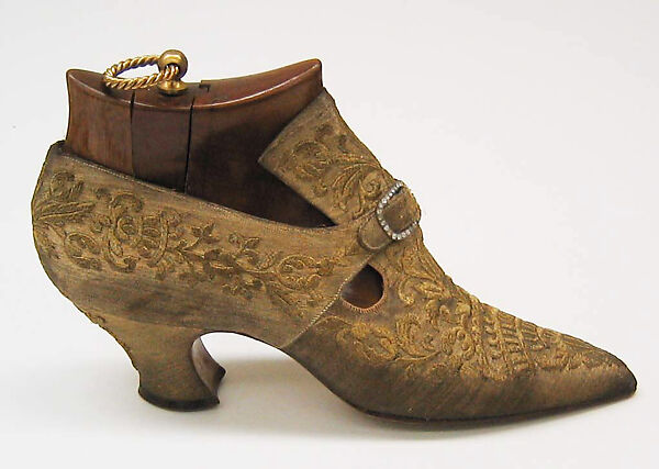 Pumps, Pierre Yantorny (Italian, 1874–1936), leather, silk, French