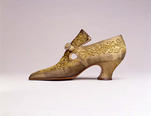 Pumps, Pierre Yantorny (Italian, 1874–1936), leather, silk, French