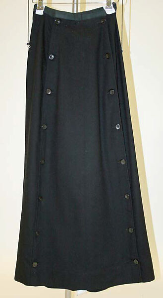 Riding habit, Jeanne Hallée (French, 1870–1924), wool, silk, French