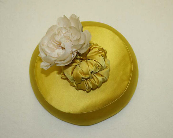 Hat, House of Balenciaga (French, founded 1937), silk, French 