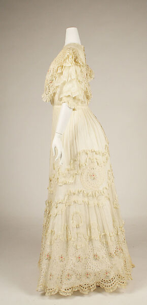 Dress, cotton, American or European