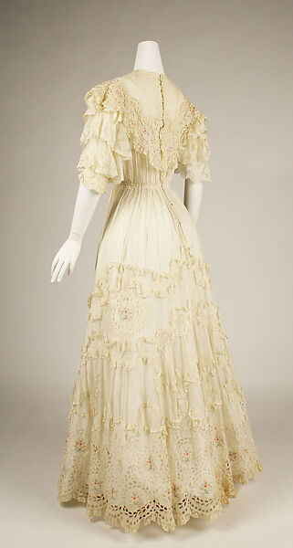 Dress, cotton, American or European