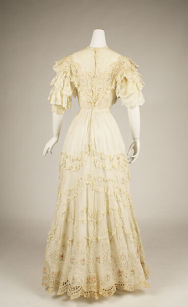 Dress, cotton, American or European