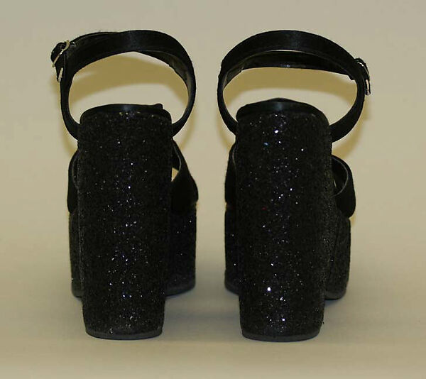 Shoes, Thom McAn (American, founded 1922), synthetic fiber, plastic, metal, American