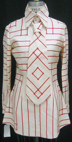 Ensemble, Rudi Gernreich (American (born Austria), Vienna 1922–1985 Los Angeles, California), silk, plastic, American