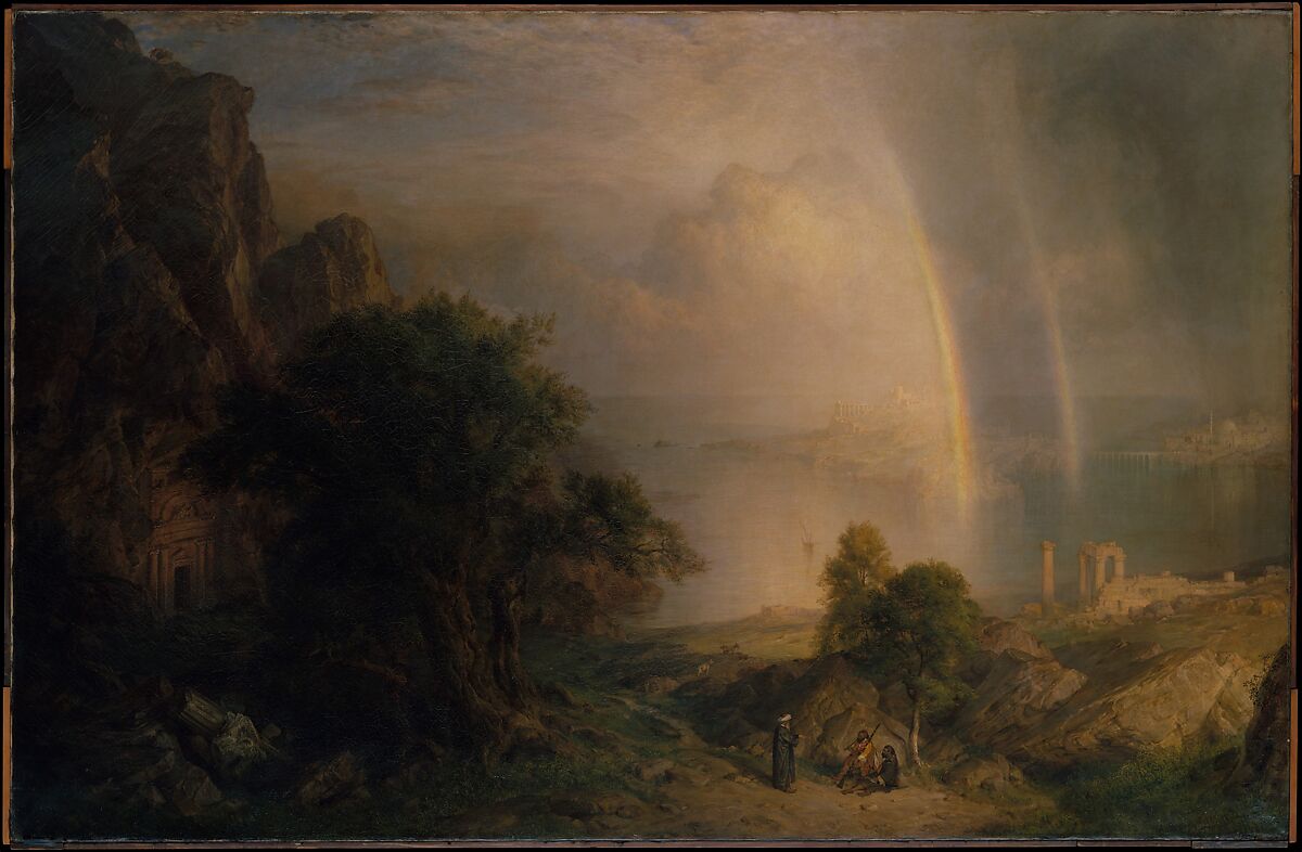 The Aegean Sea, Frederic Edwin Church (American, Hartford, Connecticut 1826–1900 New York), Oil on canvas, American