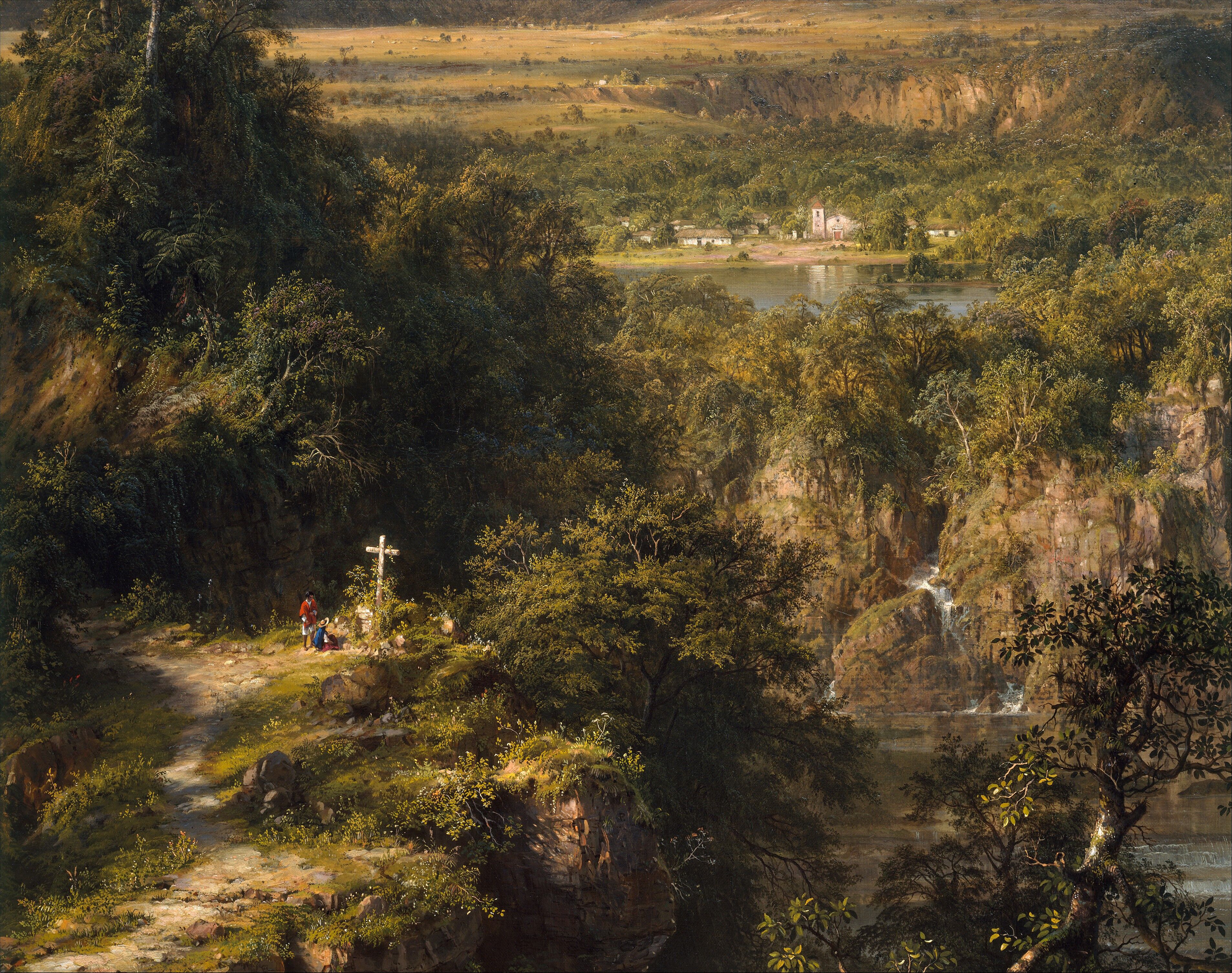 Frederic Edwin Church - Heart of the Andes - American - The