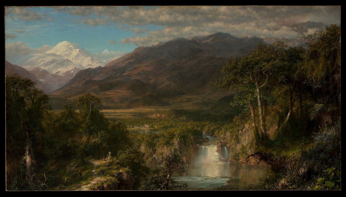 Frederic Edwin Church - Heart of the Andes - American - The