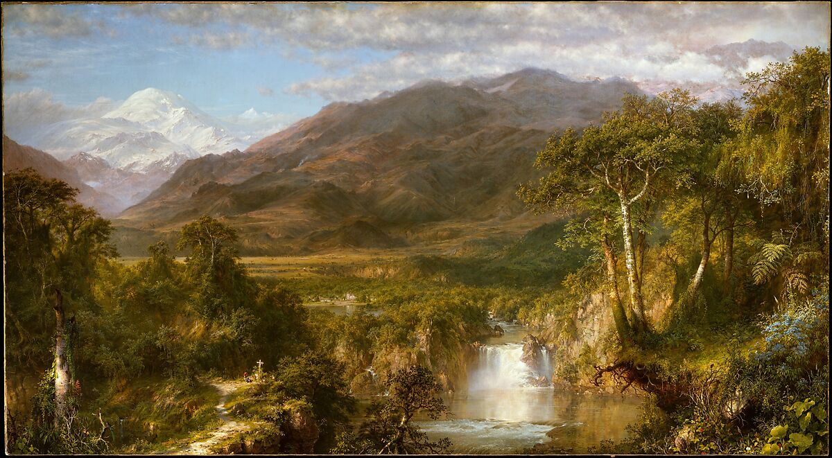 Heart of the Andes, Frederic Edwin Church (American, Hartford, Connecticut 1826–1900 New York), Oil on canvas, American 