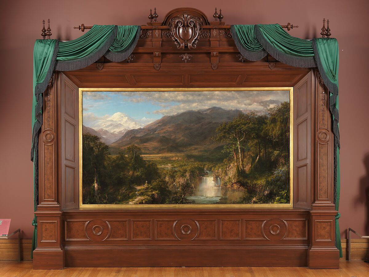 Heart of the Andes, Frederic Edwin Church (American, Hartford, Connecticut 1826–1900 New York), Oil on canvas, American