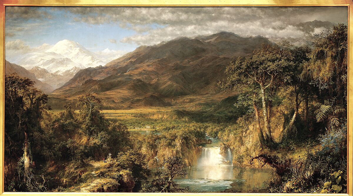 Heart of the Andes, Frederic Edwin Church (American, Hartford, Connecticut 1826–1900 New York), Oil on canvas, American
