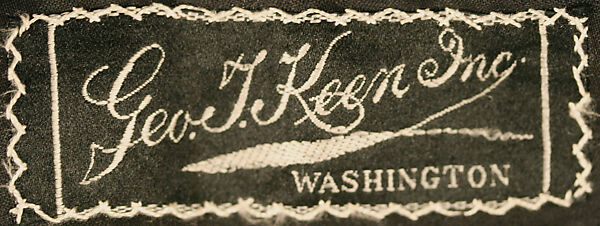 Lounge suit, Agostino La Cavera, wool, American