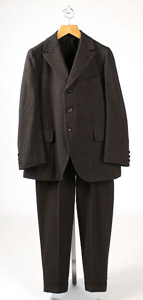 Lounge suit, Agostino La Cavera, wool, American 