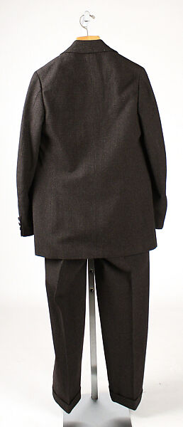 Lounge suit, Agostino La Cavera, wool, American