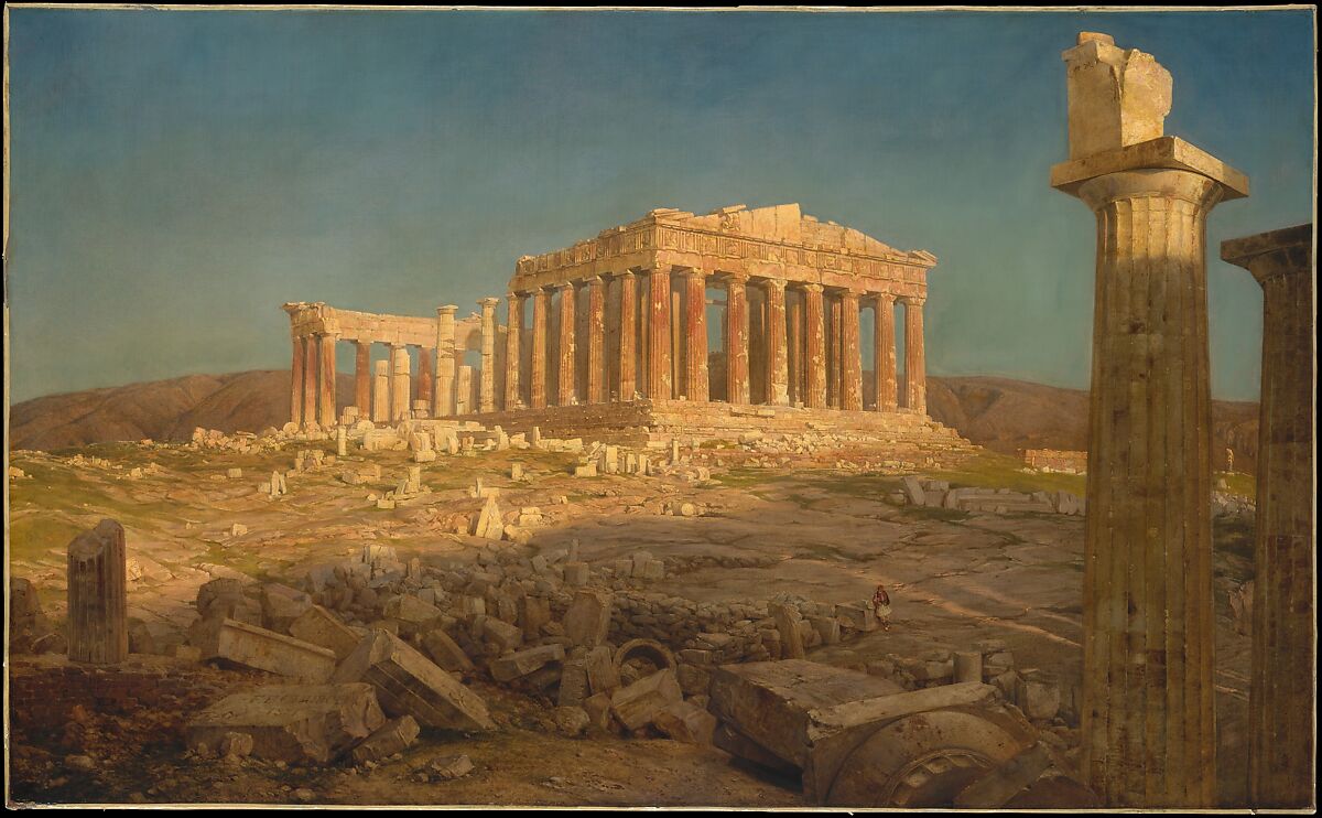 The Parthenon, Frederic Edwin Church  American, Oil on canvas, American