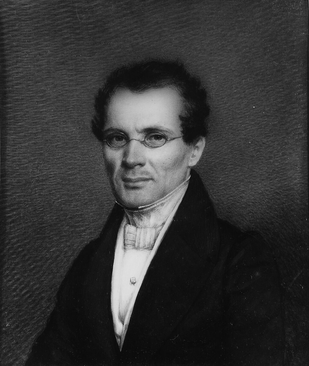 Dr. Samuel A. Bemis, Alvan Clark (1804–1887), Watercolor on ivory, American 