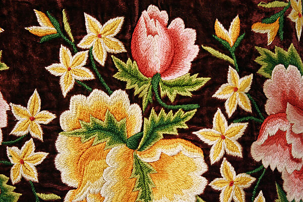 Ensemble, silk, cotton, Mexican (Zapotec peoples)