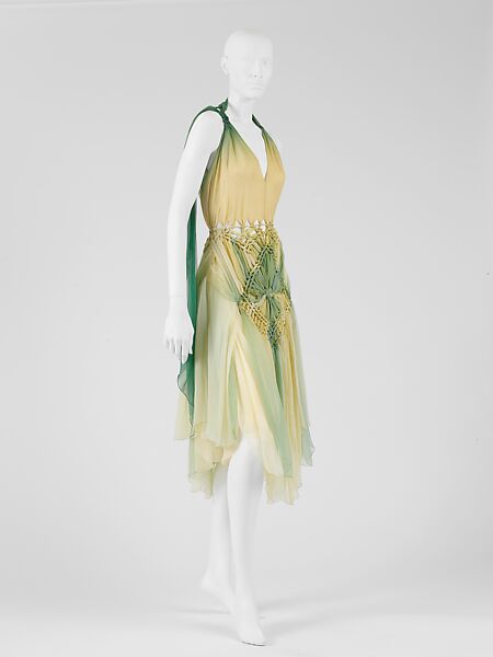 Evening dress, House of Dior (French, founded 1946), silk, French 