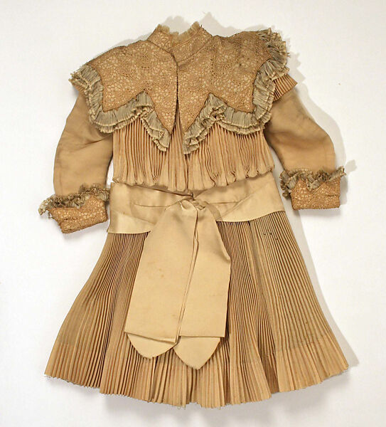 Dress, silk, American