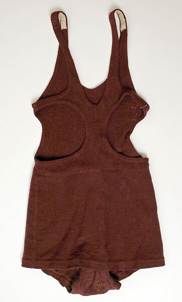 Bathing suit, wool, American