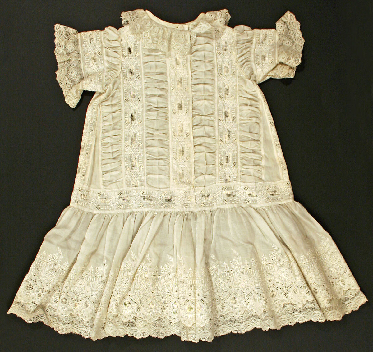 Dress, cotton, American