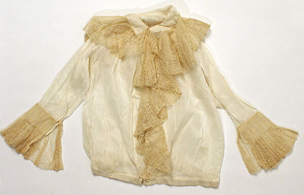 Wedding ensemble, silk, linen, cotton, feathers, leather, steel, American