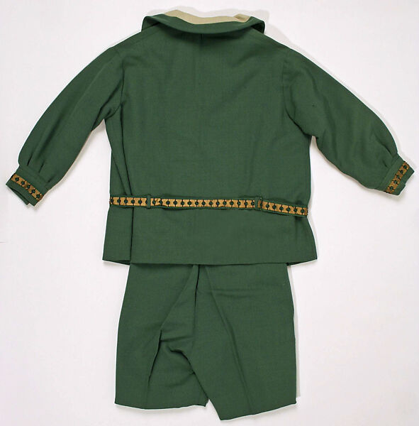 Suit, wool, cotton, French
