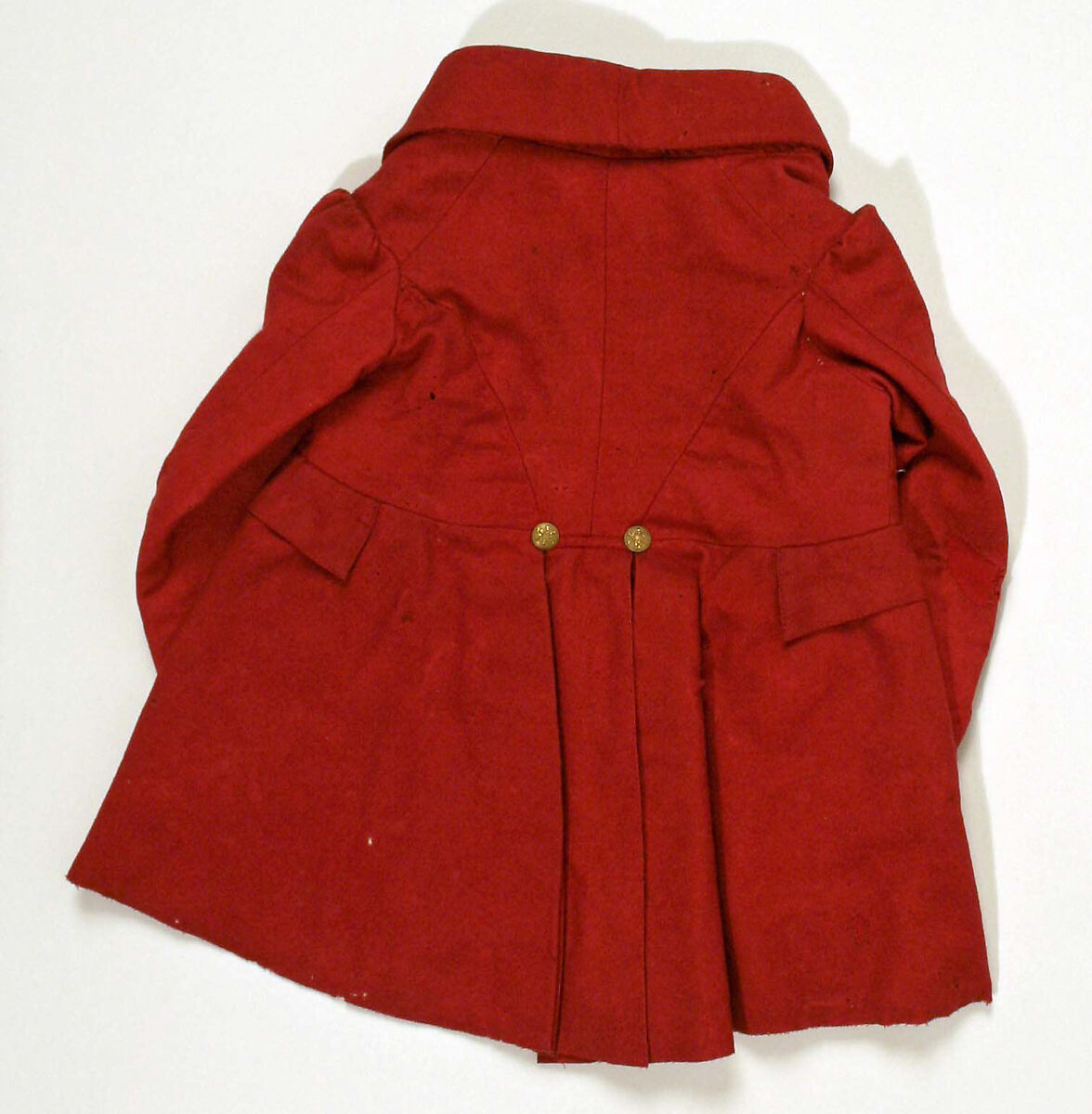 Hunting ensemble, wool, linen, silk, leather, British