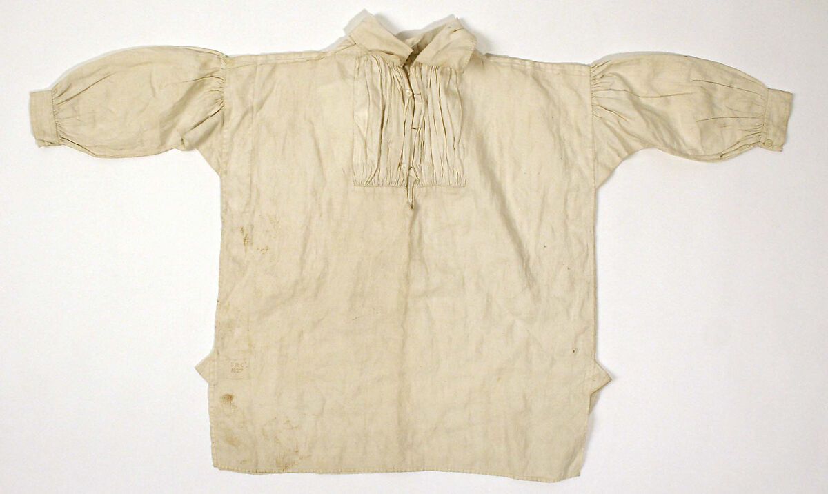 Hunting ensemble, wool, linen, silk, leather, British