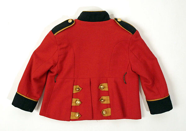 Ensemble, wool, metal, cotton, British