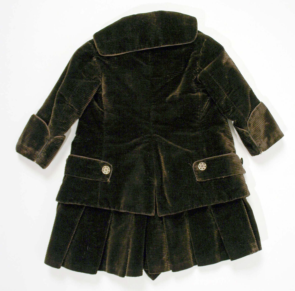 Suit, silk, American