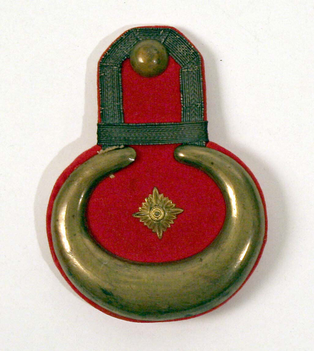 Jacket, wool, brass, metal, German