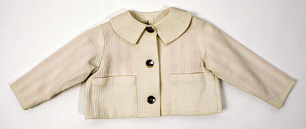 Ensemble, John Weitz (American, born Germany, 1923–2002), cotton, metal, plastic, American