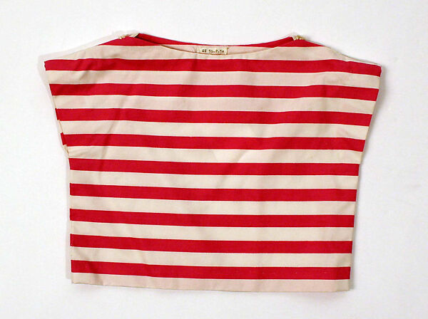 Ensemble, John Weitz (American, born Germany, 1923–2002), cotton, metal, plastic, American