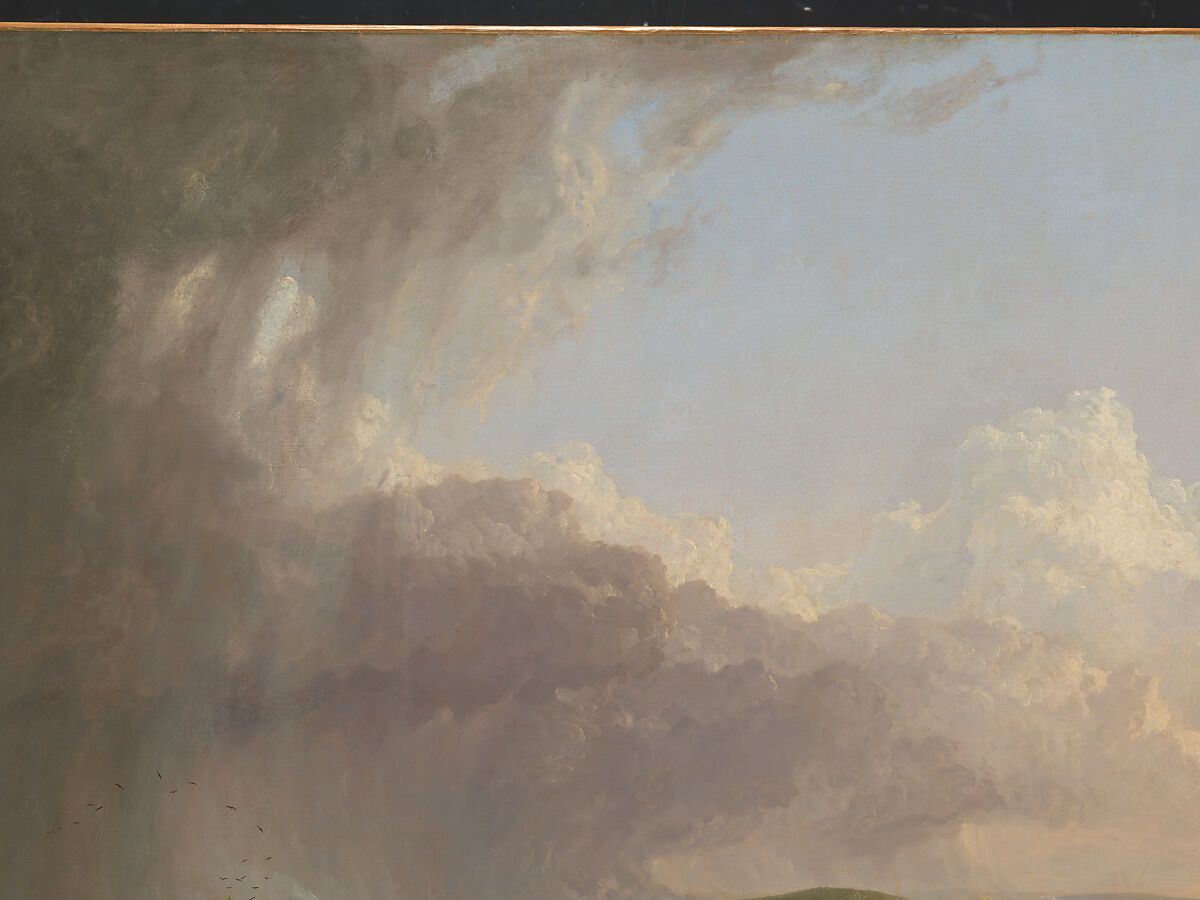 View from Mount Holyoke, Northampton, Massachusetts, after a Thunderstorm—The Oxbow, Thomas Cole (American, Lancashire 1801–1848 Catskill, New York), Oil on canvas, American