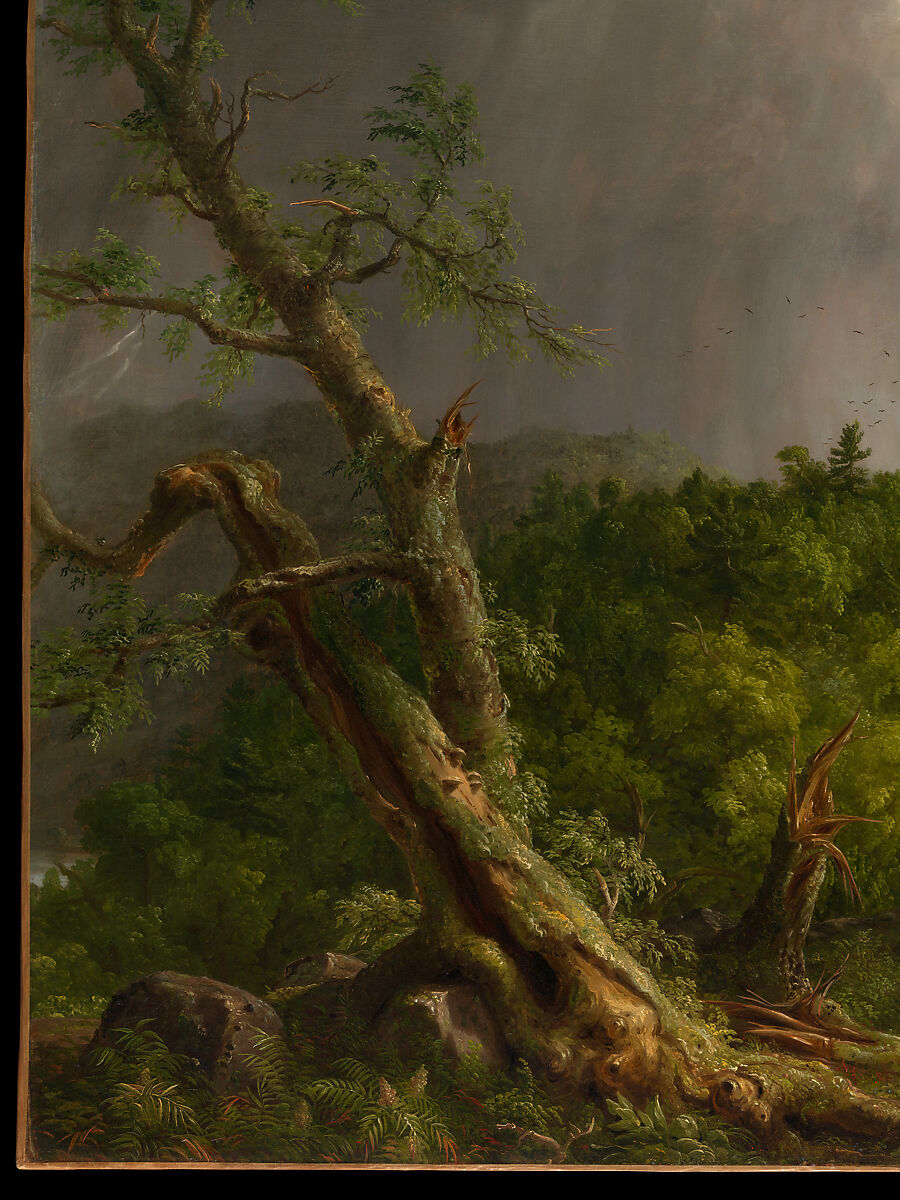 View from Mount Holyoke, Northampton, Massachusetts, after a Thunderstorm—The Oxbow, Thomas Cole (American, Lancashire 1801–1848 Catskill, New York), Oil on canvas, American