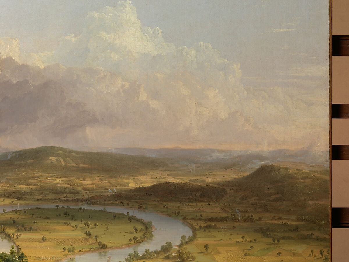 View from Mount Holyoke, Northampton, Massachusetts, after a Thunderstorm—The Oxbow, Thomas Cole (American, Lancashire 1801–1848 Catskill, New York), Oil on canvas, American