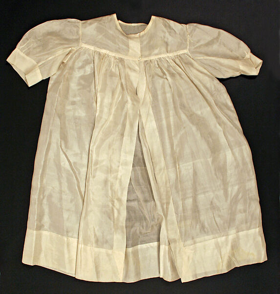 Ensemble, silk, probably French