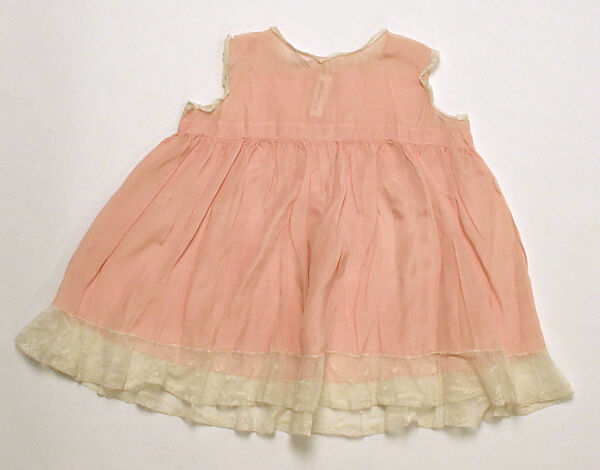 Ensemble, cotton, silk, European