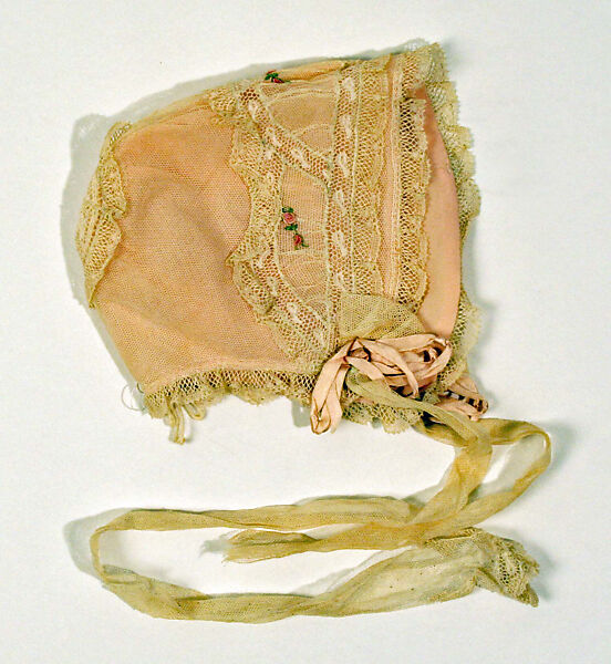 Robe, cotton, silk, American or European