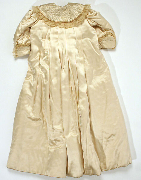 Christening ensemble, linen, American