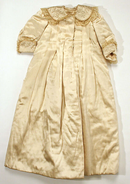 Christening ensemble, linen, American