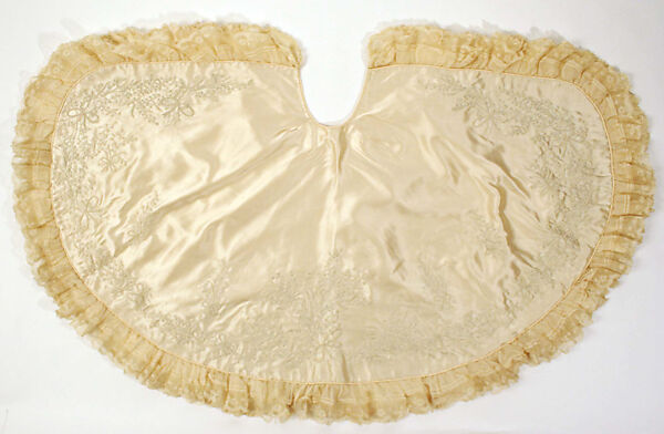 Christening ensemble, linen, American