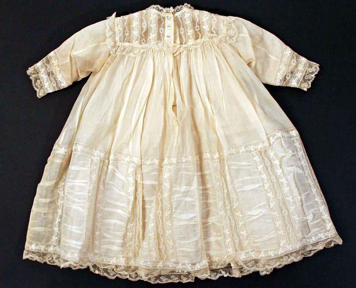 Christening ensemble, [no medium available], American