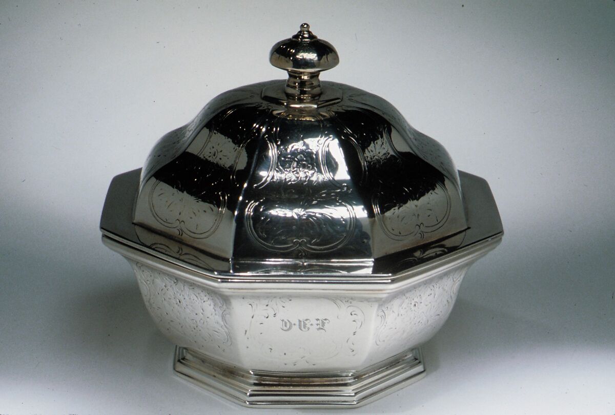 Butter Dish, William Forbes (baptized 1799, active New York, 1826–63), Silver, American 