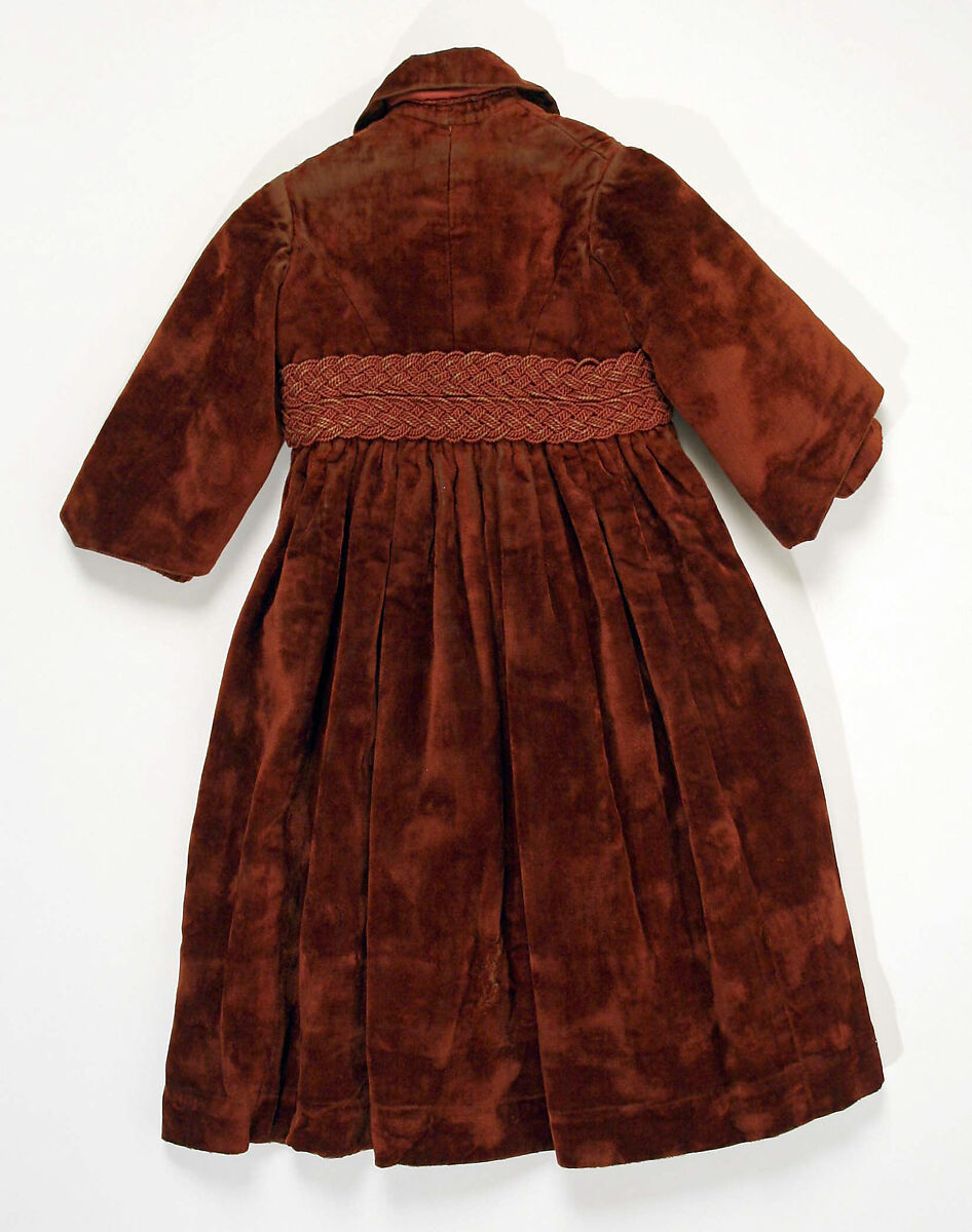 Ensemble, silk, cotton, American