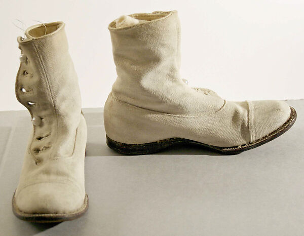 Ensemble, (c, d) Alfred J. Cammeyer (American, founded New York, active 1875–1930s), wool, leather, canvas, American